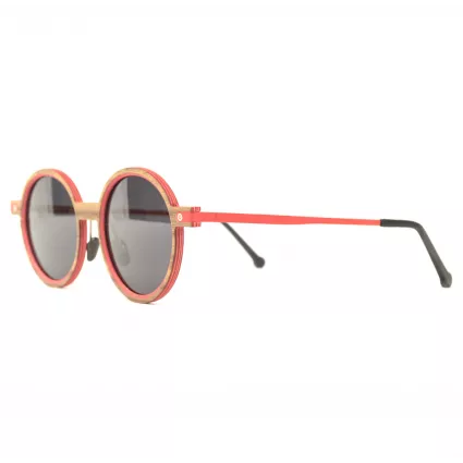 OZED Adda OZX78 noyer rouge Lyon Optique Terreaux Ozed