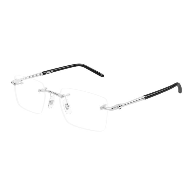 Montblanc MB0444O - 002 silver noir